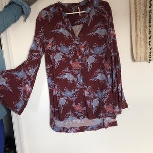 Quarter button down shirt